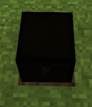 An updated chest with darkness inside the block