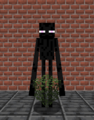 Enderman Holding Birch Leaves.png