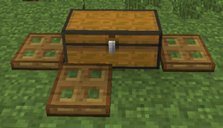 4 trapdoors on a double chest