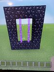 Nether Portal with Update Glitch