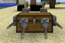 5 lever directions on a chest that are powered on