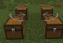 all 4 curved rails on chests