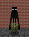 Enderman Holding Flowering Azalea Leaves.PNG