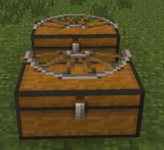 4 curved rails on double chests