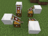 4 sloped detector rails on top of chests