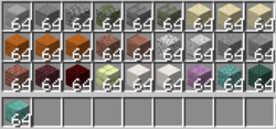 Double Slabs inside of an inventory